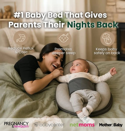 CuddleCloud™ – For Spills, Colic & Safer Sleep